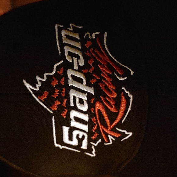 Snap On Racing Choko Motorsports Adjustable Flames Black Red Embroidered Hat Cap - Picture 3 of 10